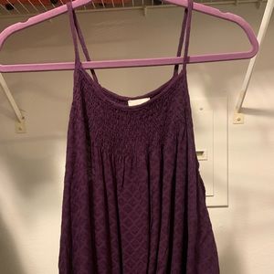 Purple tank top